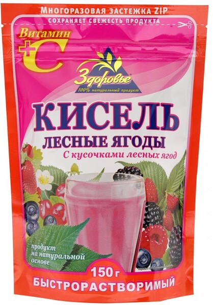 Кисель Здоровье Лесные ягоды 150 г