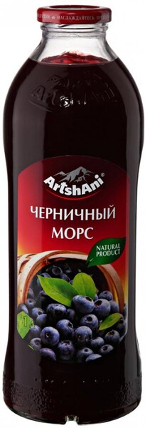 Морс Artshani ягодный Черника 1л