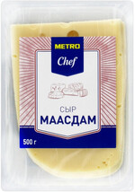 Сыр маасдам Metro Chef 45%, 500г БЗМЖ