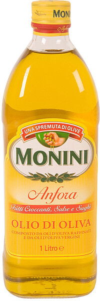 Масло Monini Anfora оливковое 1л стекло