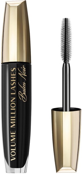 Тушь для ресниц L'Oreal Volume Millions Lashes Balm Noir, тон черный, 8,9 мл