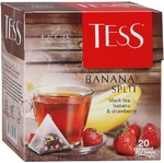 Чай Tess Banana Split черный 20 пирамидок по 1.8 г