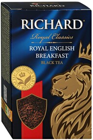 Чай Richard Royal English Breakfast черный крупнолистовой 90 г