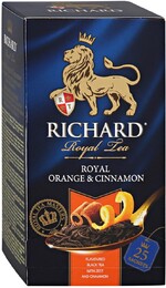 Чай Richard Royal Orange Cinnamon черный 25 сашет по 2 г