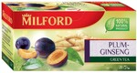 Чай Milford Plum-Ginseng зеленый 20 пакетиков по 1.75 г