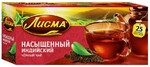 Чай Лисма Насыщенный черный 25 пакетиков по 1.8 г
