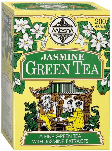 Чай Mlesna Jasmine Green Tea зеленый крупнолистовой 200 г