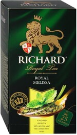 Чай Richard Royal Melissa зеленый 25 сашет по 2 г