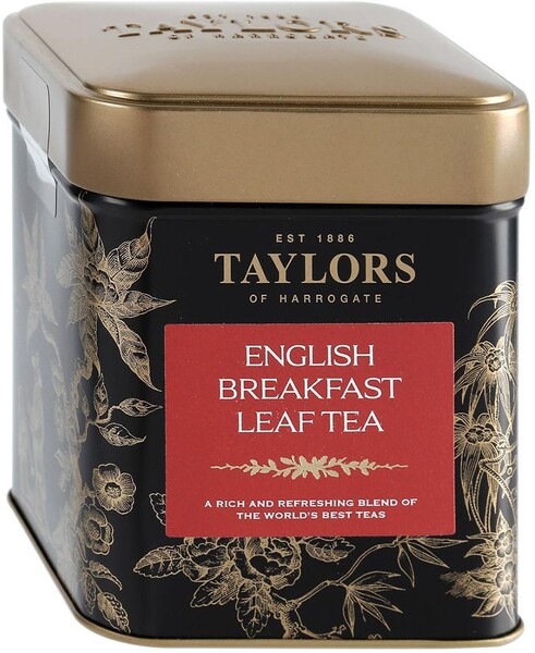 Чай Taylors English Breakfast Leaf Tea черный листовой 125 г