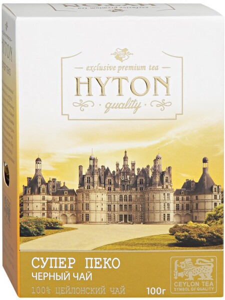 Чай Hyton Super Pekoe черный листовой 100 г