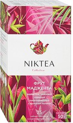 Чай Niktea Фрут Маджента фруктовый 25 пакетиков по 2 г
