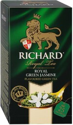 Чай Richard Royal Green Jasmine зеленый 25 сашет по 2 г