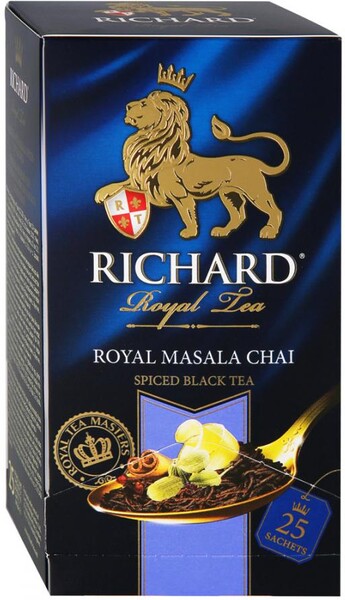 Чай Richard Royal Masala Chai черный 25 сашет по 2 г