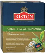 Чай Riston Green Tea with Jasmine зеленый мелкий 100 пакетиков по 2 г