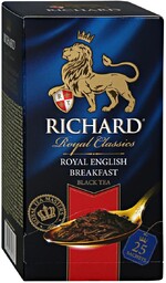 Чай Richard Royal English Breakfast черный 25 пакетиков по 2 г