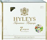 Чай Hyleys Гармония Природы Ассорти черный/зеленый листовой 7 вкусов 100 пакетиков по 1.5 г
