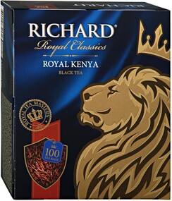 Чай Richard Royal Kenya черный 100 пакетиков по 2 г