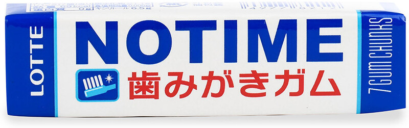 Жевательная резинка LOTTE Notime 33 г Япония