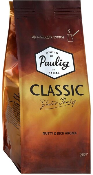 Кофе Paulig Classic натуральный молотый 200 г