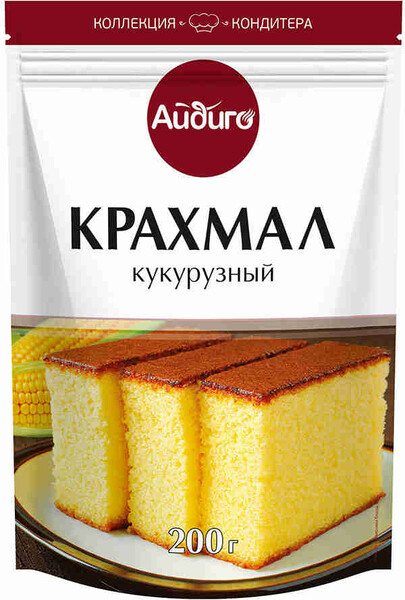 Крахмал Айдиго кукурузный 200 гр