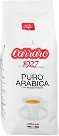 Кофе Carraro 100% Arabica в зернах 500 г