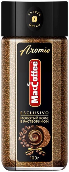Кофе MacCoffee Aromio растворимый сублимированный 100 г