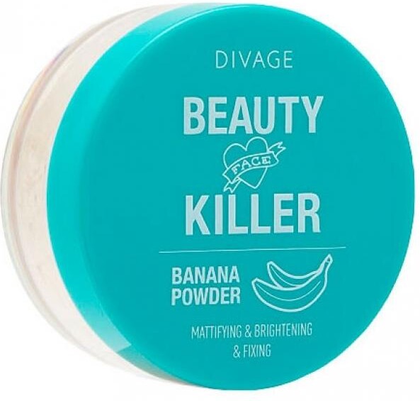 Пудра Divage beauty killer банановая, 1 шт