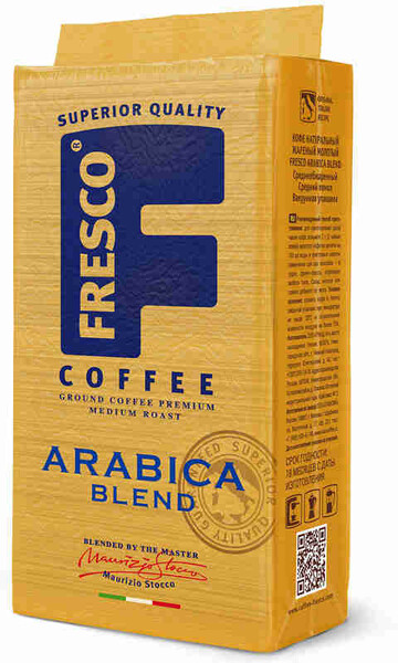 Кофе молотый Fresco Arabica Blend молотый 250г в/у