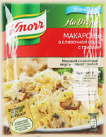 Смесь Knorr На второе для приготовления макарон в сливочном соусе с грибами 26г