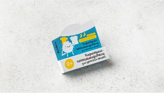 Карандаш-пятновыводитель для детского белья