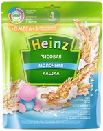 Каша рисовая Heinz молочная быстрорастворимая с омега-3 с 4 месяцев 200 г