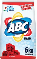Порошок ABC для стирки белья роза 6 кг