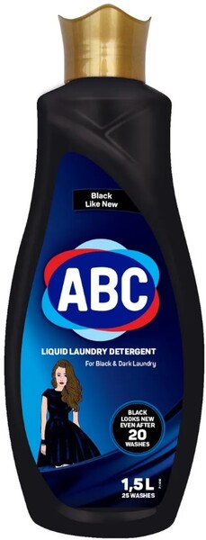 Жидкое средство ABC для стирки черного белья 1,5 л