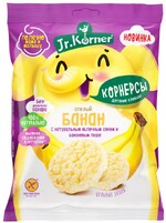 Хлебцы Jr.Korner рисовые хрустящие с бананом мини 30 г