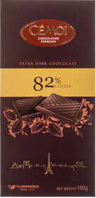Шоколад Cemoi горький 82% какао 100г