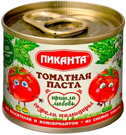 Томатная паста Пиканта 70 гр ж/б