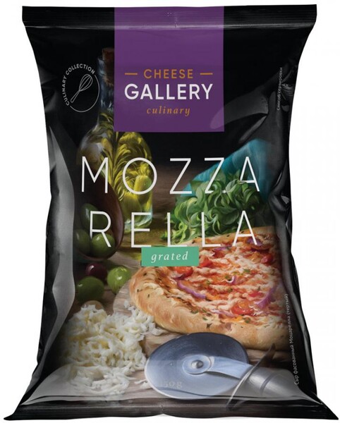 Сыр мягкий Сheese Gallery Моцарелла тертый 40% 150 г