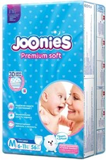 ПОДГУЗНИКИ-ТРУСИКИ JOONIES PREMIUM SOFT M 6-11КГ N56