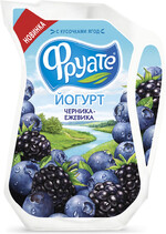 Йогурт питьевой Фруате черника-ежевика 1,5%, 250г БЗМЖ