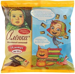 Набор молочного шоколада Красный Октябрь Алёнка 0,21кг