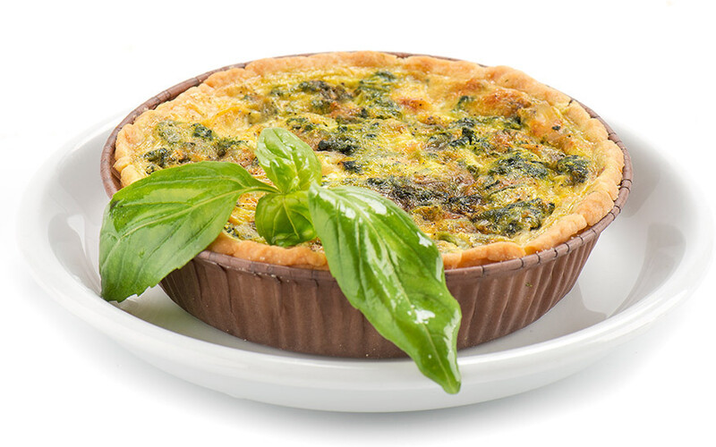 Киш с сыром и шпинатом 160 г Уже Готово  Россия