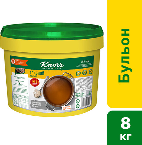 Бульон Knorr грибной сухая смесь 8 кг