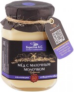 Мед Берестов А.С.Избранное с пчелиным маточным молочком 200 г