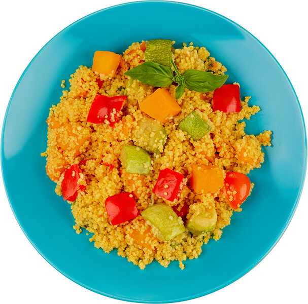 Кус -кус с кабачками, тыквой и перцем от бренд-шефа АВ Россия