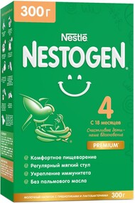 Молоко детское сухое Nestle Nestogen 4 с пребиотиками и лактобактериями с 18 месяцев 350 г