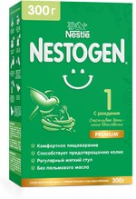 Смесь сухая Nestle Nestogen 1 молочная с пребиотиками лактобактериями с рождения 300г