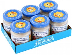 Пюре Бабушкино Лукошко с мясом цыплят и рисом без сахара с 6 месяцев 100 г 6 штук