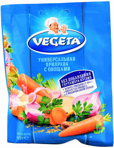 Приправа Vegeta без глютамата, 60г