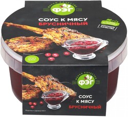 Соус брусничный ФЭГ к мясу, 200 г