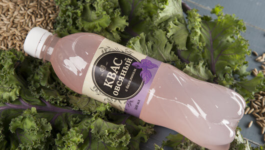 Квас овсяный с базиликом